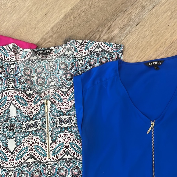 Express cap sleeve blouses - Picture 2 of 3